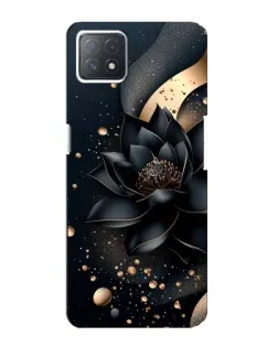 Чохол для OPPO A73 (5G) з картинкою «Чорний лотос»