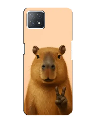 Чехол для OPPO A73 (5G) с картинкой «Капибара виктория» Чехол для OPPO A73 (5G) с картинкой «Капибара виктория»