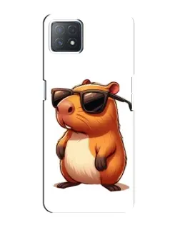 Чехол для OPPO A73 (5G) с картинкой «Капибара в очках» Чехол для OPPO A73 (5G) с картинкой «Капибара в очках»