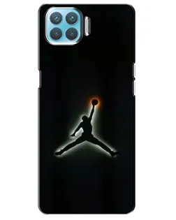 Чохол для OPPO A73 з картинкою «Jordan Gradient Logo»