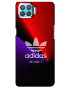Чохол для OPPO A73 з картинкою «Adidas Red Neon»