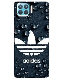 Чохол для OPPO A73 з картинкою «Adidas Trefoil Blue»