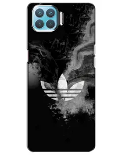 Чохол для OPPO A73 з картинкою «Абстрактний дим Adidas»
