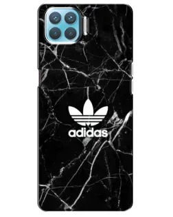 Чохол для OPPO A73 з картинкою «Білий мармур Adidas»
