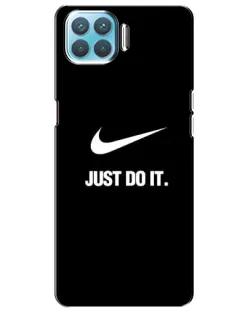 Чехол для OPPO A73 с картинкой «Классический принт Nike»