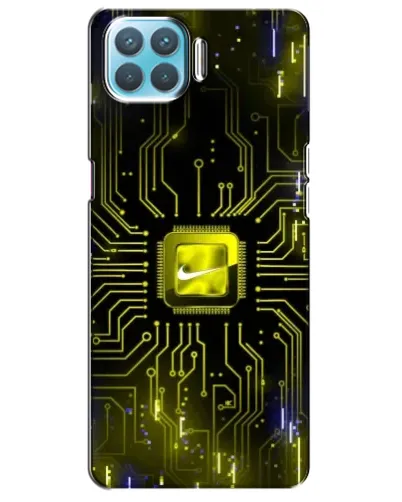 Чехол для OPPO A73 с картинкой «Nike — золотая искра» Чехол для OPPO A73 с картинкой «Nike — золотая искра»