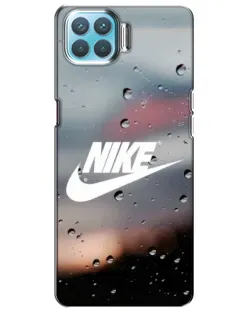 Чехол для OPPO A73 с картинкой «Nike в стиле ретро»