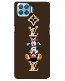 Чохол для OPPO A73 з картинкою «LV та Міккі Маус»