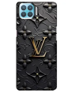Чохол для OPPO A73 з картинкою «Шкіряна текстура LV»