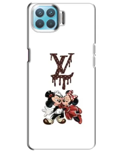 Чохол для OPPO A73 з картинкою «LV та Міккі Маус»