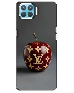 Чохол для OPPO A73 з картинкою «Червоне яблуко LV»