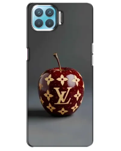 Чохол для OPPO A73 з картинкою «Червоне яблуко LV»