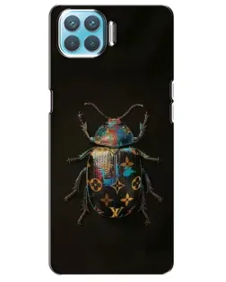 Чохол для OPPO A73 з картинкою «LV — мармуровий принт»
