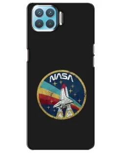 Чохол для OPPO A73 з картинкою «NASA — емблема місії»