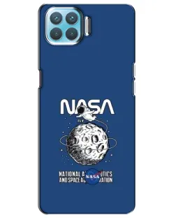 Чохол для OPPO A73 з картинкою «NASA — місячна місія»