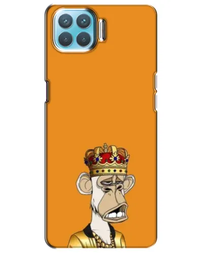 Чохол для OPPO A73 з картинкою «Золота мавпа Bored Ape»