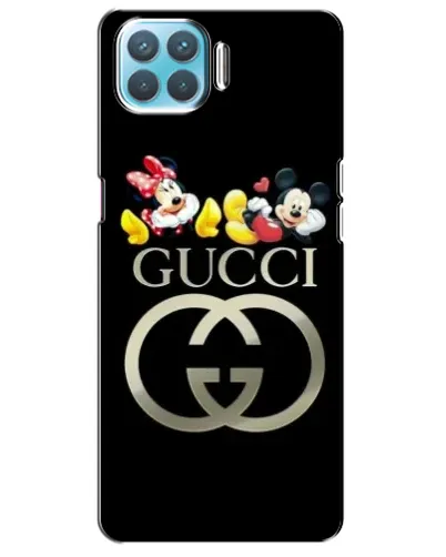 Чехол для OPPO A73 с картинкой «Gucci — герои Disney»