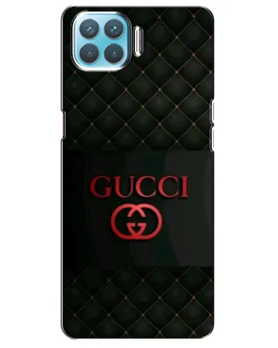 Чехол для OPPO A73 с картинкой «Gucci — стеганый черный»