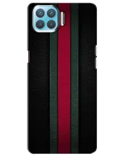Чехол для OPPO A73 с картинкой «Gucci — неоновая линия»