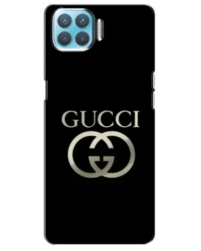 Чехол для OPPO A73 с картинкой «Gucci — золото на черном» Чехол для OPPO A73 с картинкой «Gucci — золото на черном»