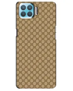 Чехол для OPPO A73 с картинкой «Gucci — классический беж»