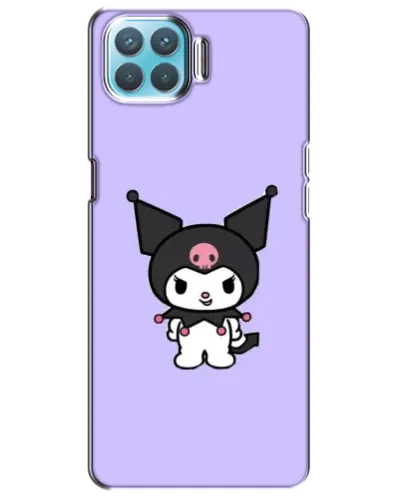 Чехол для OPPO A73 с картинкой «Kuromi — нежный фиолетовый»