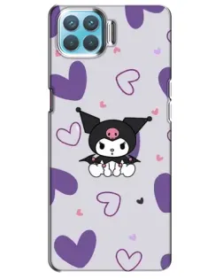 Чехол для OPPO A73 с картинкой «Kuromi и лавандовые сердца» Чехол для OPPO A73 с картинкой «Kuromi и лавандовые сердца»