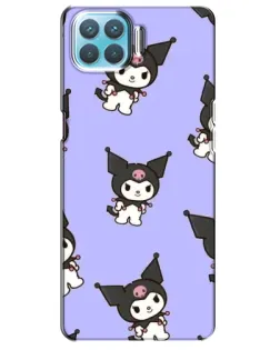 Чехол для OPPO A73 с картинкой «Паттерн с Kuromi» Чехол для OPPO A73 с картинкой «Паттерн с Kuromi»