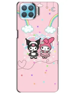 Чехол для OPPO A73 с картинкой «My Melody и Kuromi» Чехол для OPPO A73 с картинкой «My Melody и Kuromi»