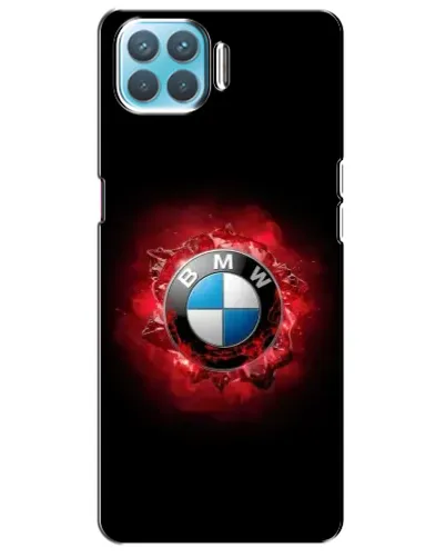 Чехол для OPPO A73 с картинкой «Логотип BMW — вспышка»