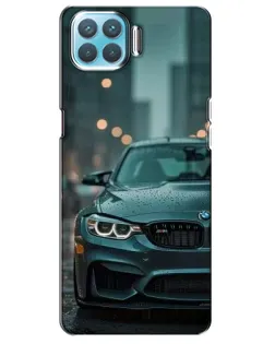 Чехол для OPPO A73 с картинкой «BMW в огнях города»