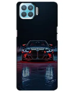 Чехол для OPPO A73 с картинкой «BMW на мокрой дороге»