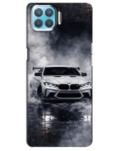 Чехол для OPPO A73 с картинкой «BMW сквозь туман»