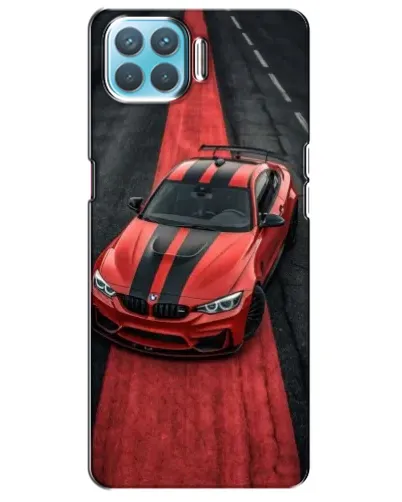 Чехол для OPPO A73 с картинкой «BMW на красной дорожке»