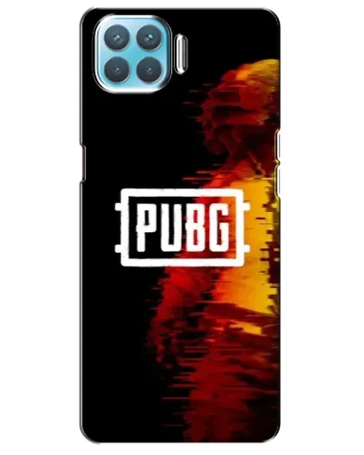 Чохол для OPPO A73 з картинкою «Яскравий логотип PUBG»
