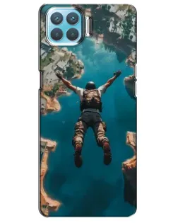 Чохол для OPPO A73 з картинкою «PUBG — вільне падіння»
