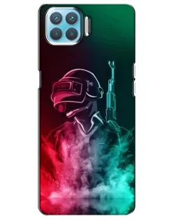 Чохол для OPPO A73 з картинкою «PUBG — вогняний воїн»