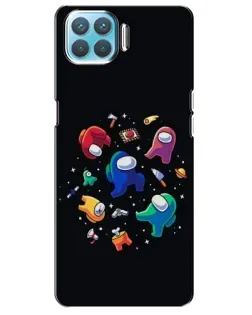 Чохол для OPPO A73 з картинкою «Among Us космос»