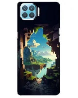 Чохол для OPPO A73 з картинкою «Вид з печери»