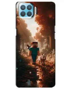 Чохол для OPPO A73 з картинкою «Стів у лісі»