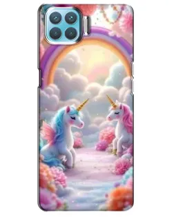 Чохол для OPPO A73 з картинкою «Веселка і єдинороги» Чохол для OPPO A73 з картинкою «Веселка і єдинороги»