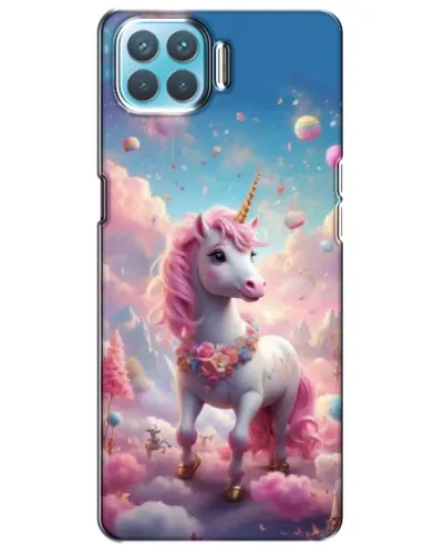Чохол для OPPO A73 з картинкою «Єдиноріг серед хмар»