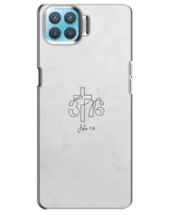 Чехол для OPPO A73 с картинкой «Иоанна 3:16 Крест» Чехол для OPPO A73 с картинкой «Иоанна 3:16 Крест»