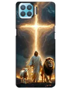 Чехол для OPPO A73 с картинкой «Лев Иуды и Свет» Чехол для OPPO A73 с картинкой «Лев Иуды и Свет»