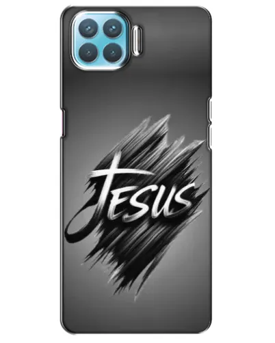 Чехол для OPPO A73 с картинкой «Надпись Jesus Graffiti»