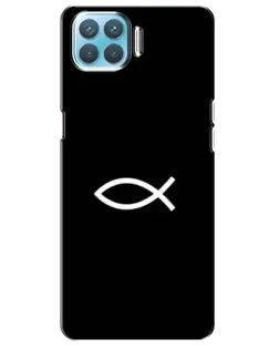 Чохол для OPPO A73 з картинкою «Символ риби Jesus»