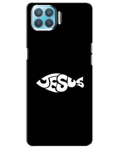 Чехол для OPPO A73 с картинкой «Рыба Jesus» Чехол для OPPO A73 с картинкой «Рыба Jesus»