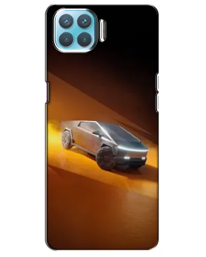 Чохол для OPPO A73 з картинкою «Cybertruck у пустелі»