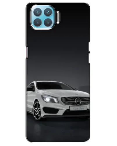 Чохол для OPPO A73 з картинкою «Mercedes AMG GT Silver»