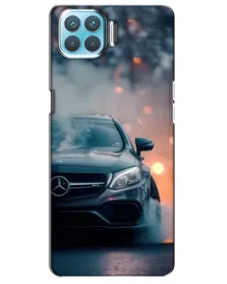 Чохол для OPPO A73 з картинкою «Mercedes — нічне місто»